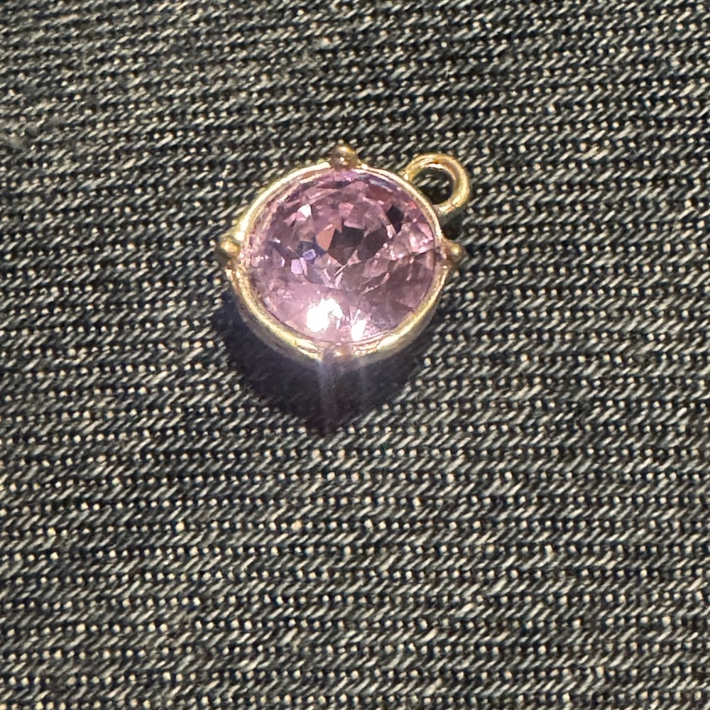 Elegant Purple Gemstone Pendant